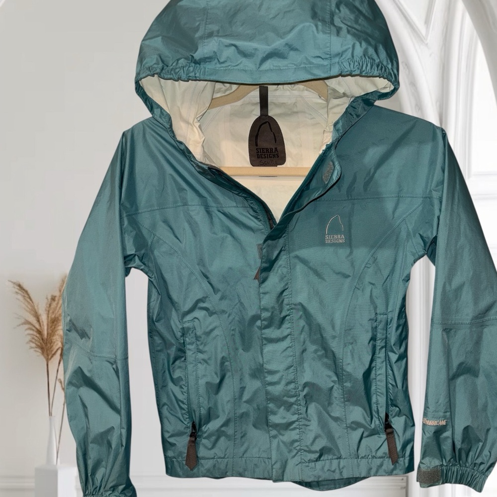 Sierra Designs Kids Raincoat - Teal